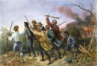 Excise: Tar & Feather Engraving - Whiskey Rebellion Art Print