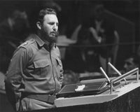 Fidel Castro UN Address Photograph - 1960 Fine Art Print