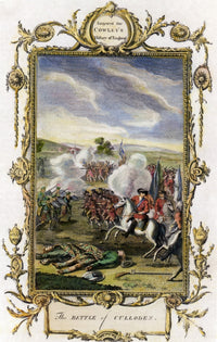 The Battle of Culloden Copper Engraving Fine Art Print by Granger Collection