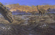 Titanosaur Nesting Site Fine Art Print - Mid-Cretaceous Period