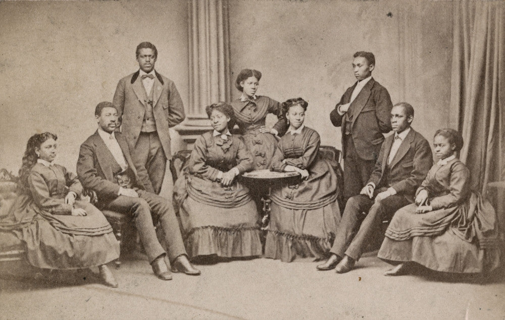 Fisk Jubilee Singers Fine Art Print - Historical Photograph