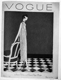 Vogue Magazine September 1925 Cover Art Print by Harriet Meserole
