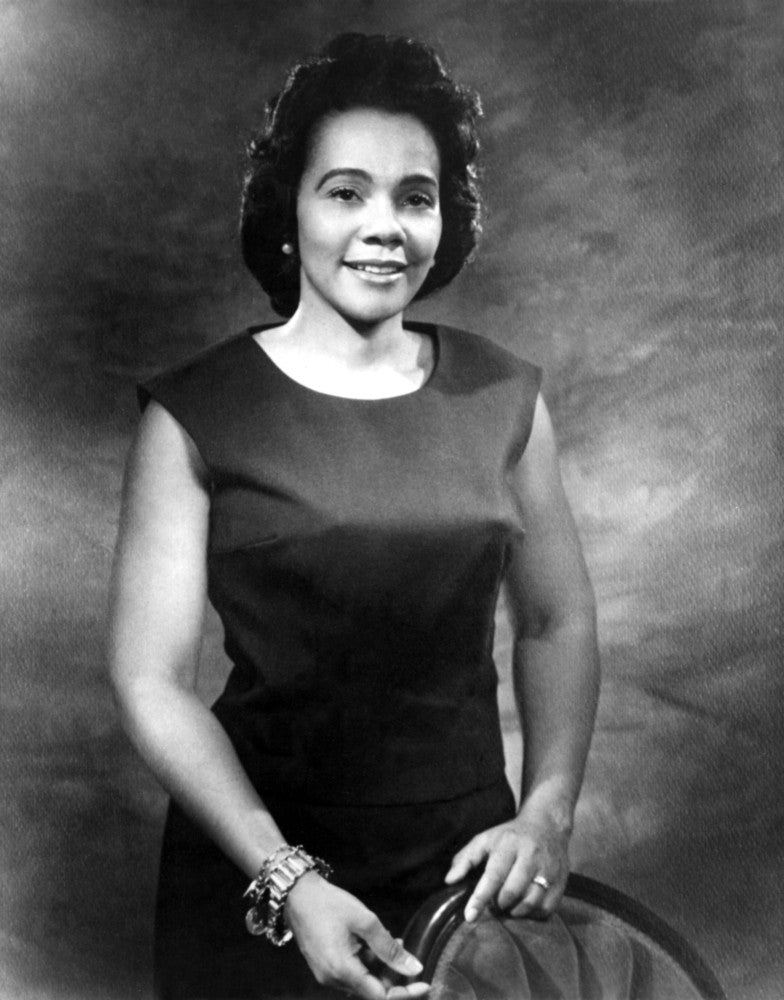 Coretta Scott King Poster Print - Historical Tribute
