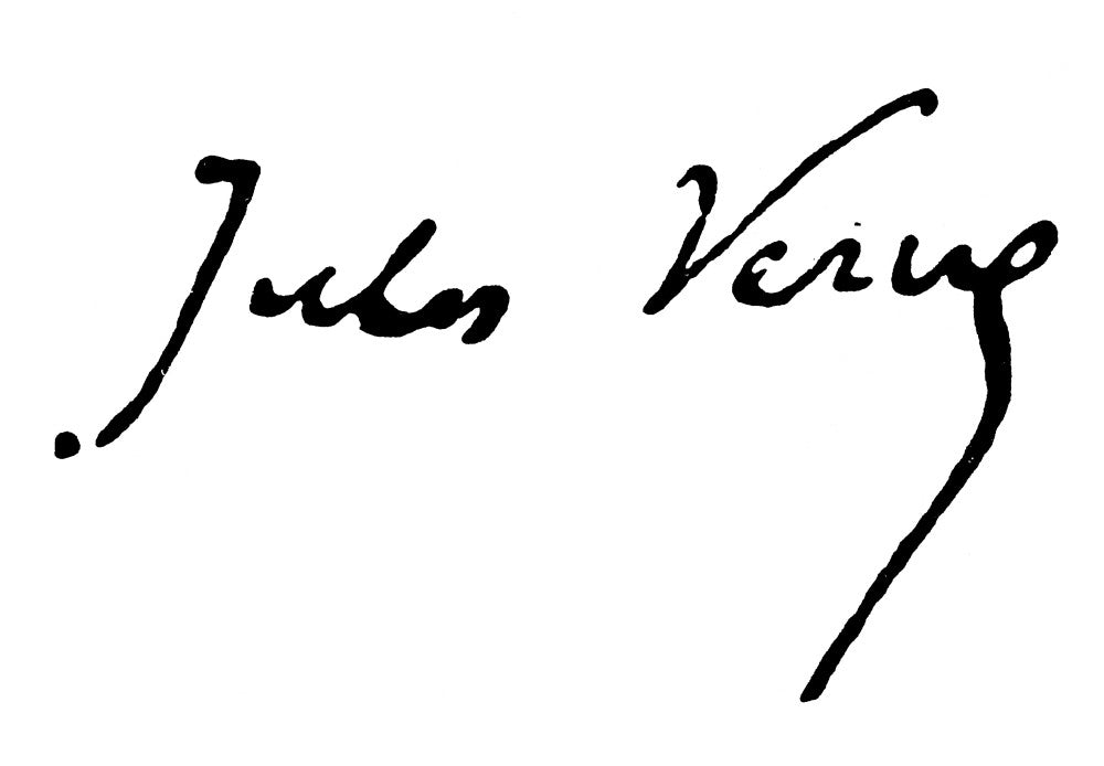 Jules Verne Autograph Signature Fine Art Print | Granger Collection
