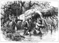 George Rogers Clark's March to Vincennes 1779 Fine Art Print