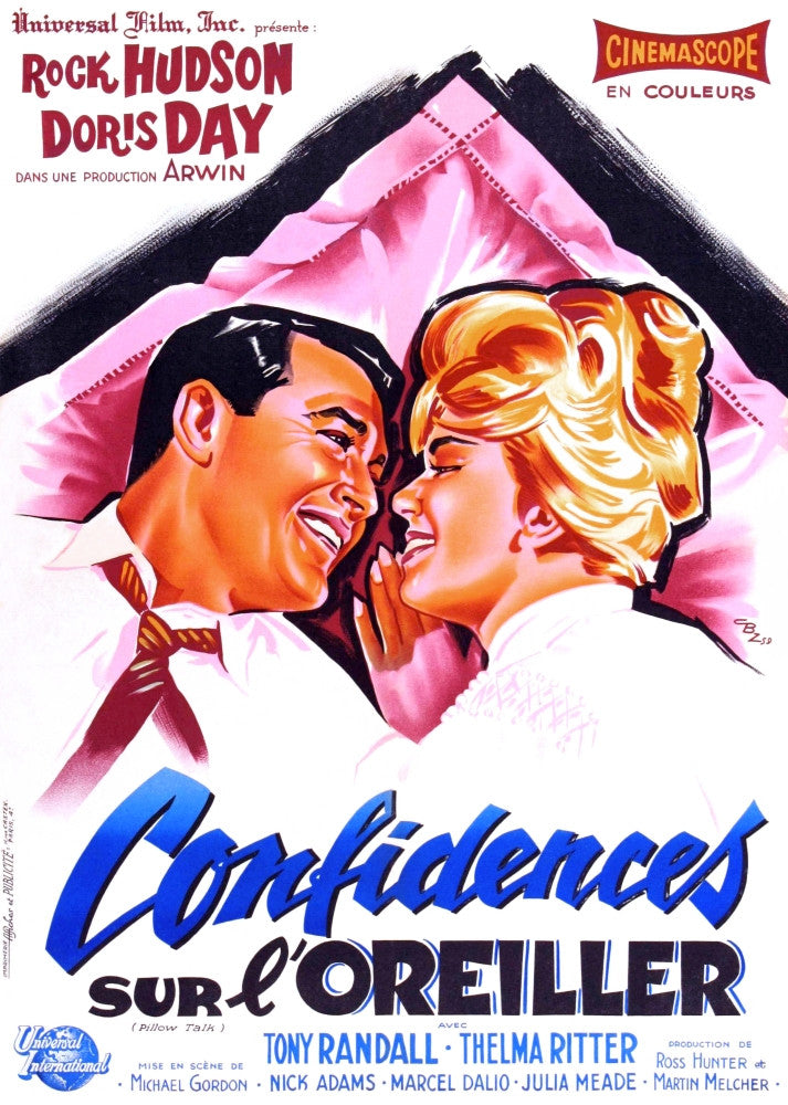 Pillow Talk Movie Poster Fine Art Print by Everett Collection