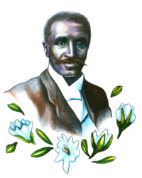 George Washington Carver Fine Art Print by Gwen Shockey