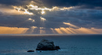 Scenic Sand Dollar Beach Sunset Fine Art Print by Panoramic Images