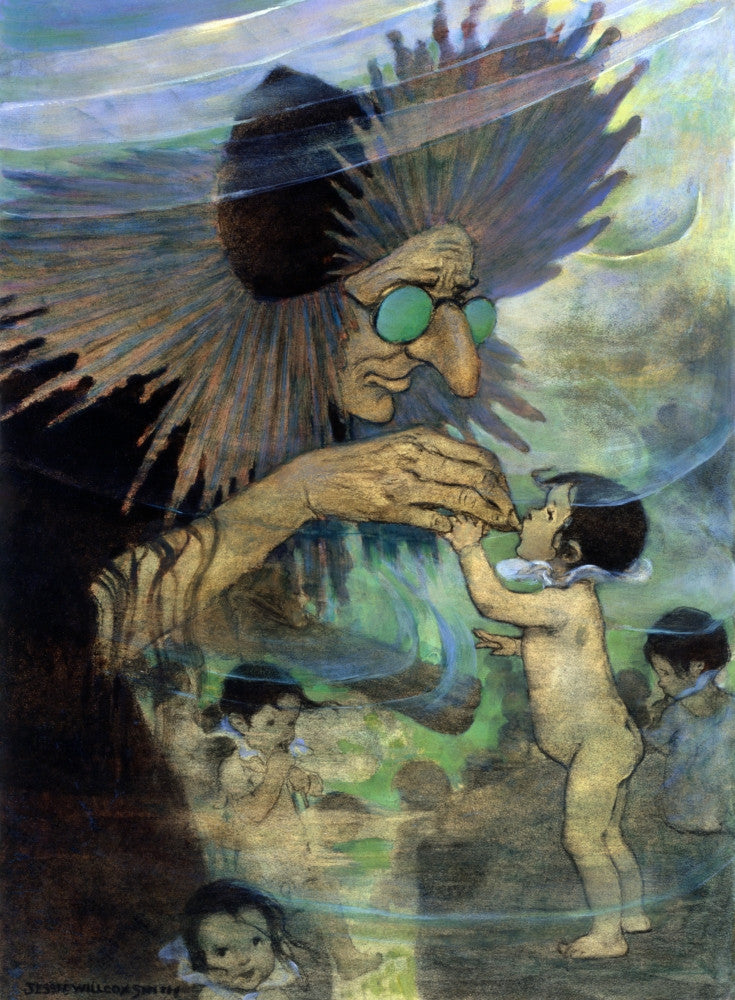 The Water Babies 1916 Illustration by Jessie Wilcox Smith