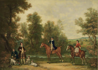 Resting during the Fox Hunt Fine Art Print - Available in Multiple Sizes