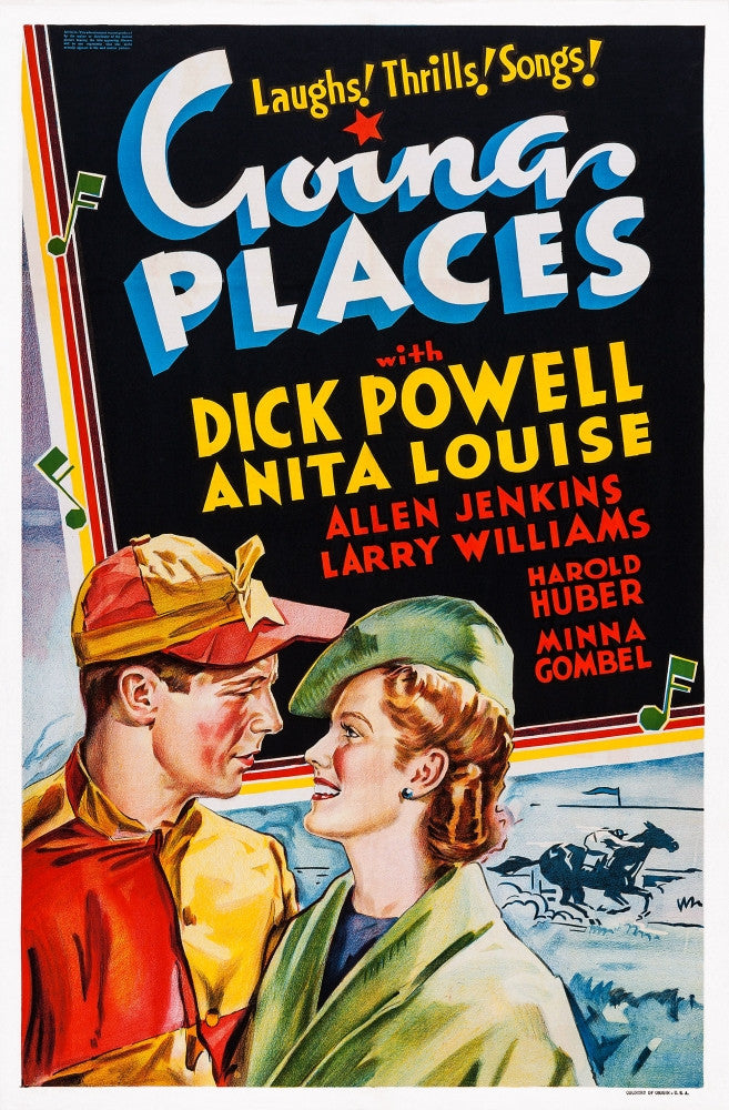 Going Places Movie Poster Art Print (1938) | Posterazzi