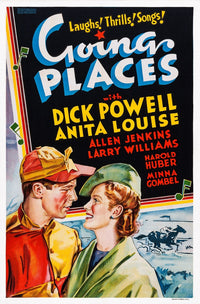 Going Places Movie Poster Art Print (1938) | Posterazzi