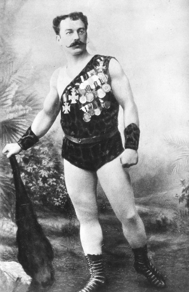 Circus Strong Man Print by Granger Collection - C1900