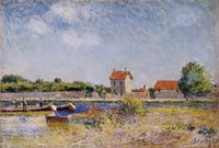 Saint-Mammes Fine Art Print by Alfred Sisley