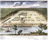 Earliest View of Savannah, Georgia - Fine Art Print by Granger Collection