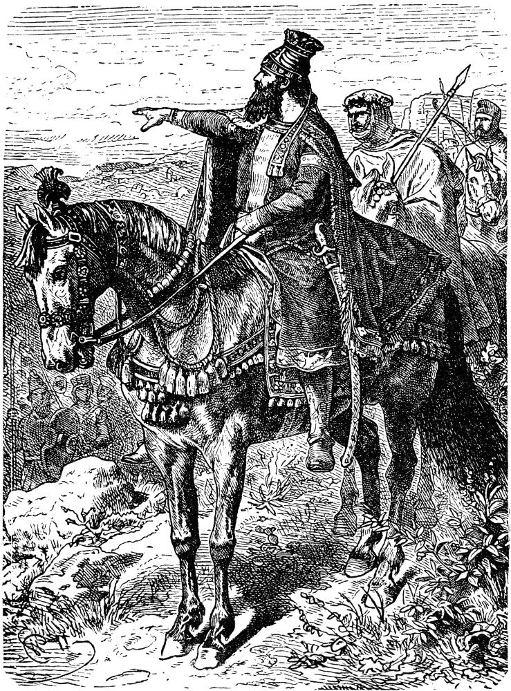 Cyrus the Great Fine Art Print - 19th Century Wood Engraving by Granger Collection
