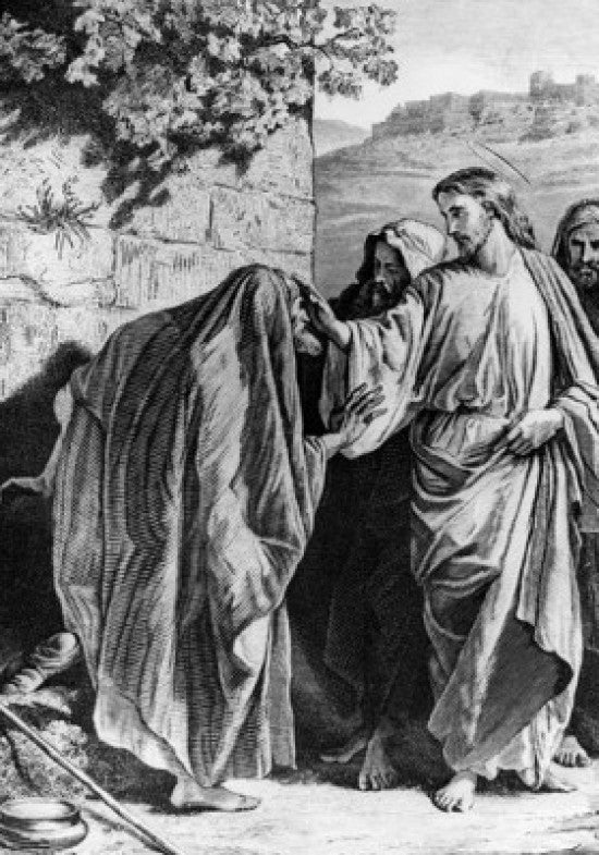Healing of the Leper Fine Art Print by Alexandre Bida