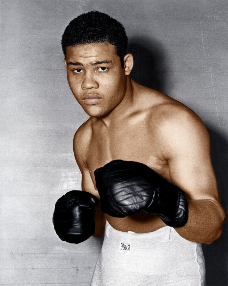 Joe Louis American Heavyweight Champion Boxer Photograph Print - 1938