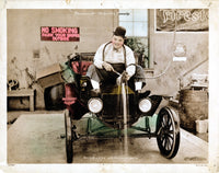 The Garage Movie Lobby Card Fine Art Print - Roscoe 'Fatty' Arbuckle