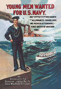 Spanish American War Recruiting Poster Print - Fine Art by Unknown