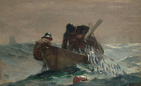 Herring Net Fine Art Print by Winslow Homer - 1885