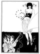 Aubrey Beardsley Salome Pen-and-Ink Drawing Poster Print