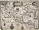 1600 Historical Map of Spanish Territories in North America Poster Print