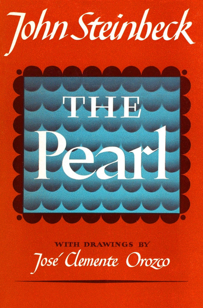 The Pearl Book Cover Art Fine Art Print by Jose Clemente Orozco