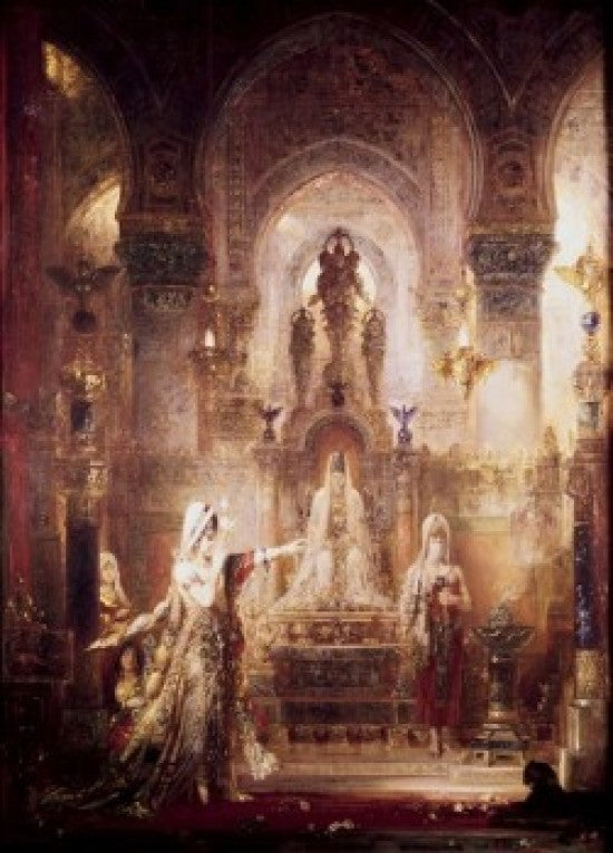 Salome Dancing Before Herod Fine Art Print by Gustave Moreau