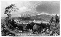 Harvest Scene in New Hampshire - Fine Art Print, 1839