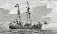 The Germania: Second German North Polar Expedition Print - 1875