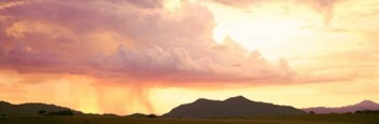 Huachuca Mountains Arizona Photo Print by Panoramic Images (37x12)