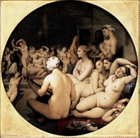 Turkish Bath Fine Art Print by Jean Auguste Dominique Ingres