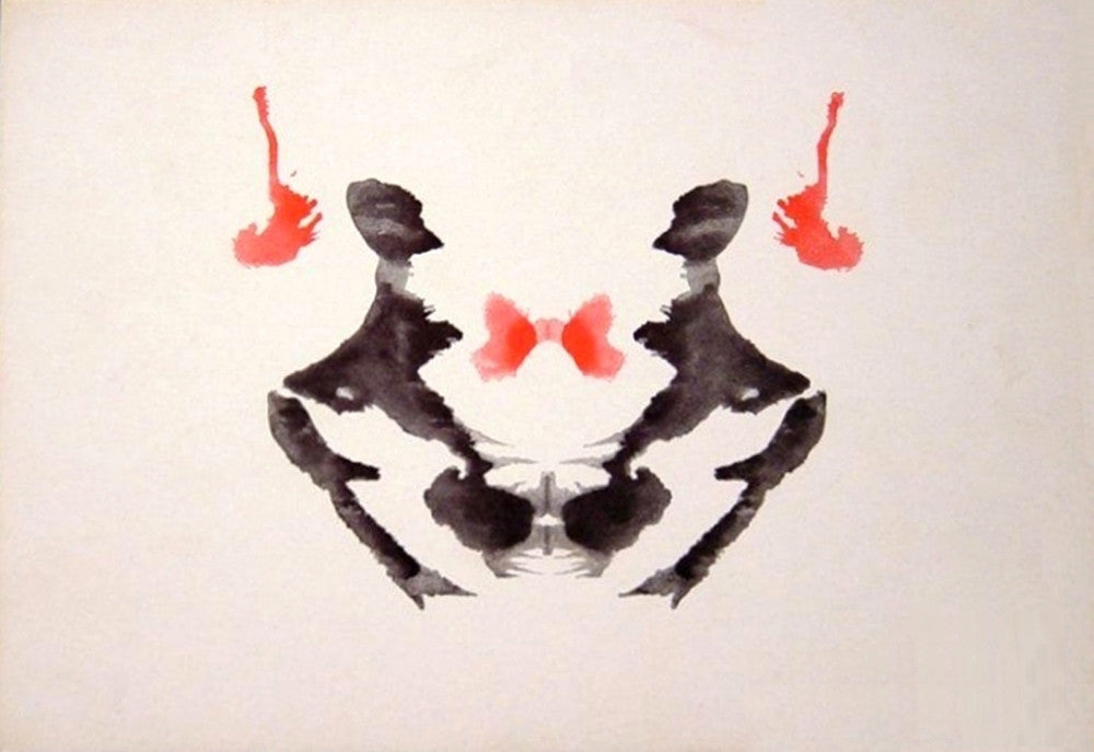 Rorschach Test Card No. 3 Fine Art Print by Science Source