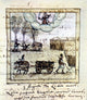 Farming in 17th Century August - French Calendar Manuscript Print