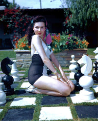 Ann Miller Chess Photo Print - Fine Art by Dark Art Portal