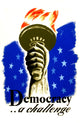 Democracy FAP Poster Print - 1940 Artwork by Science Source