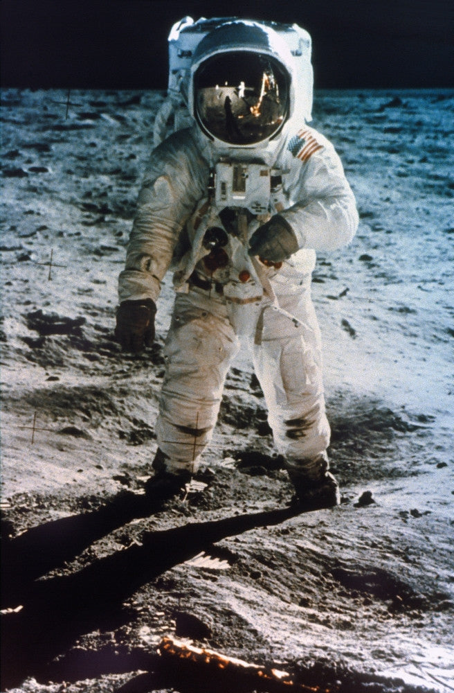 Apollo 11: Buzz Aldrin Fine Art Print - Edwin 'Buzz' Aldrin on the Moon
