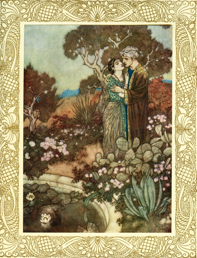 Do You Within Your Little Hour of Grace Fine Art Print by Edmund Dulac
