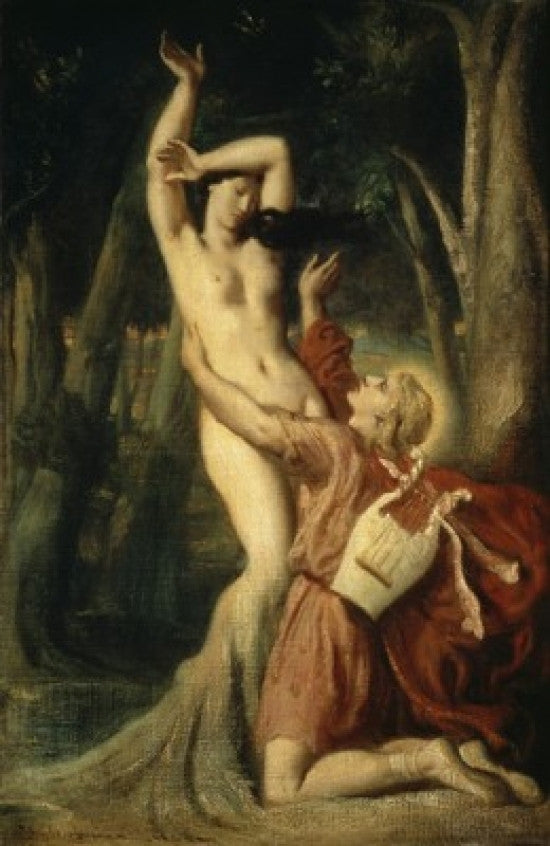 Apollo and Daphne Fine Art Print by Theodore Chasseriau