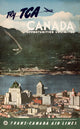 Trans-Canada Airlines Vintage Advertising Poster Print by Mary Evans