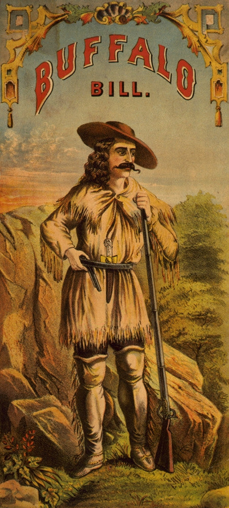 William 'Buffalo Bill' Cody Fine Art Print by Science Source