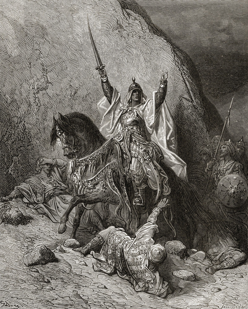 Saladin During the Second Crusade Fine Art Print