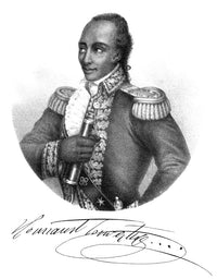 Toussaint L'Ouverture Fine Art Lithograph Print - French, 1877