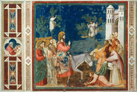 Jesus Entering Jerusalem Fresco Art Print by Giotto | Posterazzi