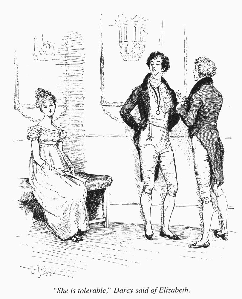 Pride & Prejudice Illustration by Hugh Thomson - 1894