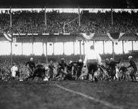 Football Game 1925 Poster Print - Chicago Bears vs. New York Giants