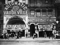 Vaudeville Theatre Fine Art Print - New York City, C1905