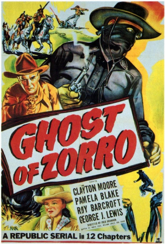 Ghost of Zorro Movie Poster Print | Classic Film Art