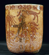 Mayan Vase Fine Art Print - 700-900 A.D. | Posterazzi
